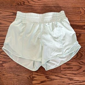 High Rise 4” Mint Moment hotty hot shorts